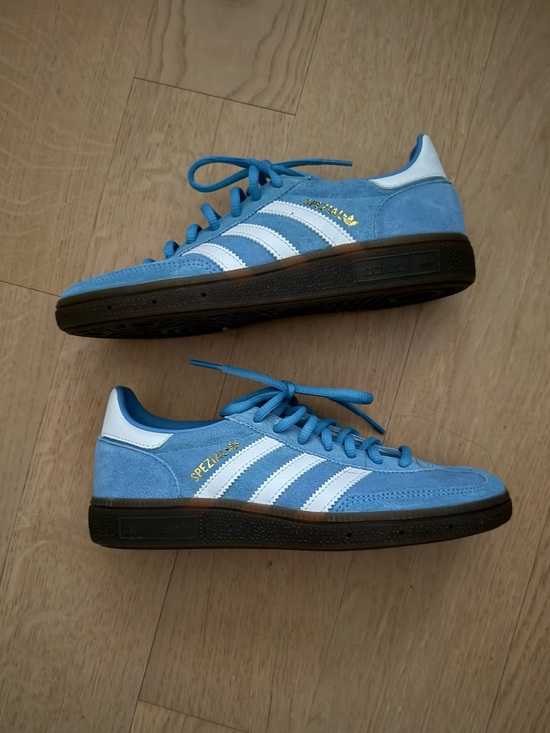 adidas Shoes - NWOT Adidas Handball Spezial Pale Blue Suede Shoes Size 38